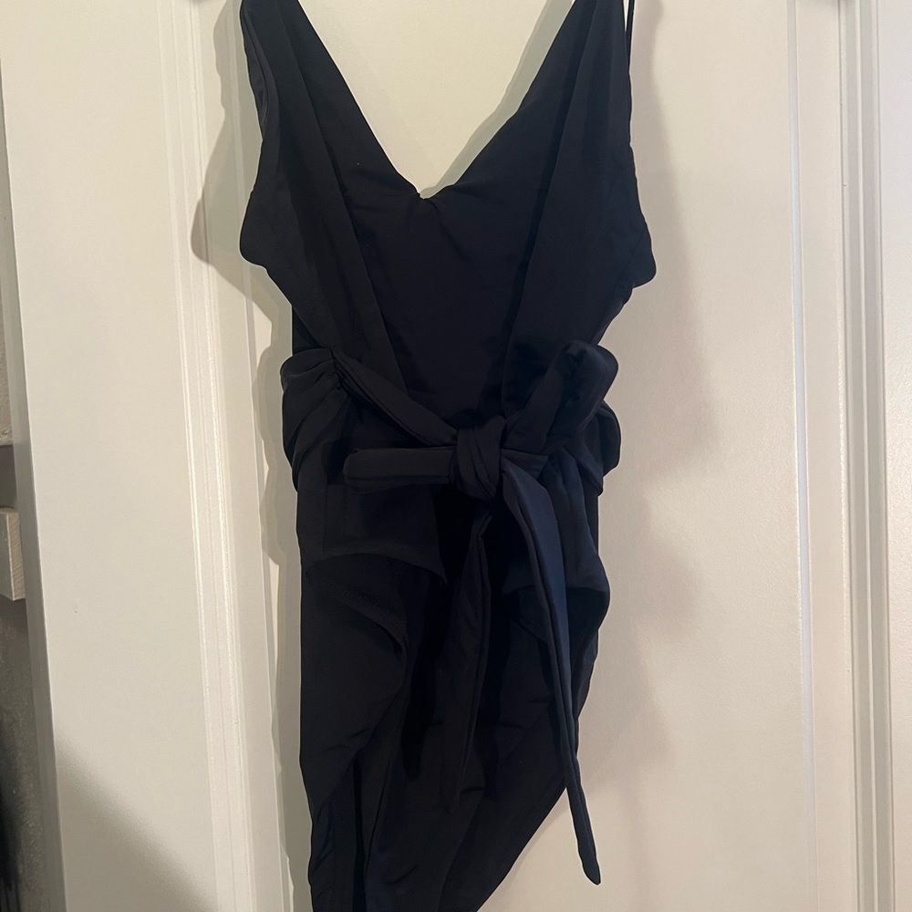 Mara Hoffman Black Tie Swim